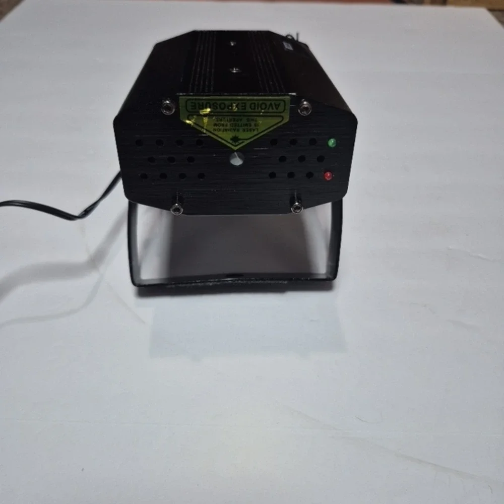 American DJ Micro Galaxian Laser Projector Unisex OS Black Red‎ Green Star